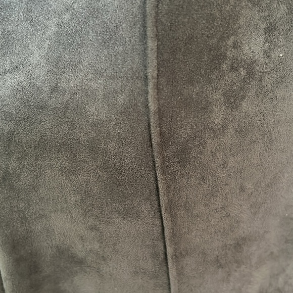 Jealous Tomato Gray Faux Suede Bell Bottoms - Picture 3 of 11